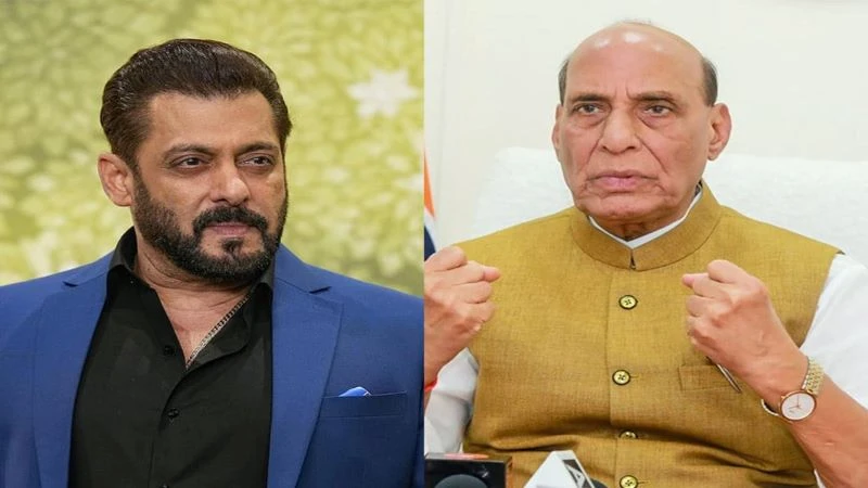 যে কারনে প্রতিরক্ষামন্ত্রীর হঠাৎ গেলেন বাসভবনে সালমান খান